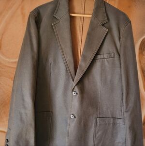 Absolutely Stunning Alan Flusser Charcoal Men's Blazer